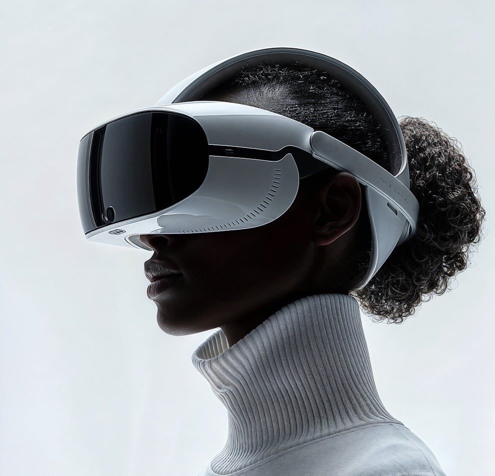 Futuristic Virtual Reality Experience 2